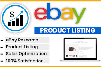 create ebay product listings