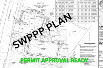 permit stormwater drainage, swppp, erosion control and management, grading plans
