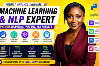 develop predictive machine learning and nlp models in python for your business