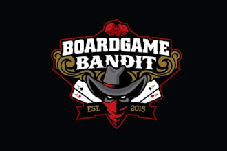 design e sports board games brand logo
