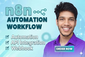 build n8n ai automation, custom ai agents, and n8n workflows