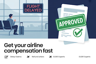 write an airline compensation letter for delays or cancellations