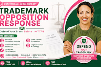 draft answer notice of opposition for your opposition party