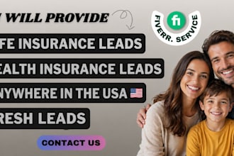 provide health and life insurance leads