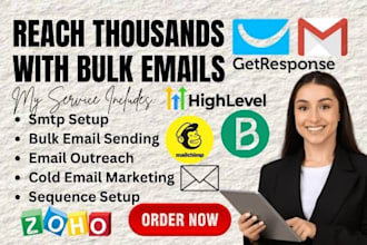 blast targeted bulk email outreach for crypto and gaming niches, email campaign