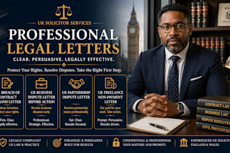 draft a UK tenant eviction warning letter as a solicitor