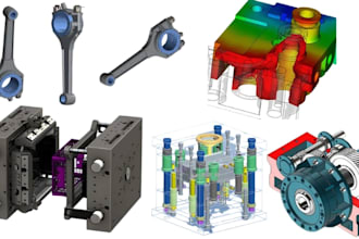 design manufacturing product design moldflow analysis and plastic injection mold