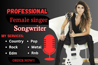 produce trance song female trance vocalist edm techno music songwriter singer