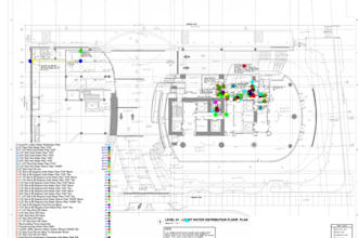 calculate mep takeoff, hvac, electrical plumbing cost estimate from 2d drawings