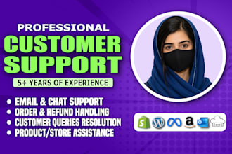 be your shopify customer service agent for email and order management