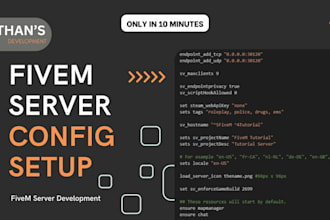 fix or setup a fivem server for your esx, qbcore, nopixel or install scripts