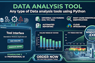 build an automated python tool for data analysis