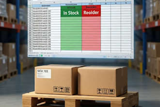 create automated inventory management system in excel