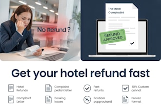 write a hotel refund complaint letter