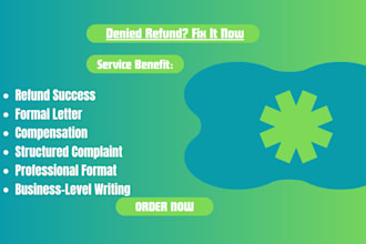 write a hotel refund complaint letter