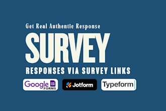 get real and targeted survey respondents to fill online survey forms and polls