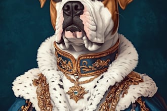 paint stunning pet portrait