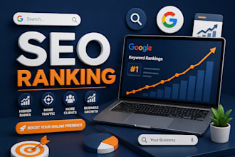 provide on page and off page SEO for google ranking