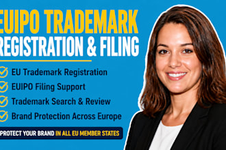 be your eu trademark attorney for euipo registration and filing
