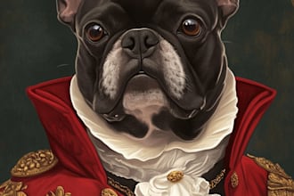 paint stunning pet portrait