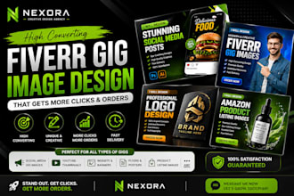 design professional product poster modern logo and mediapost