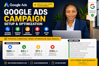 setup and manage your google ads adwords ppc ads campaigns or audit SEM expert
