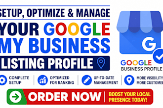 setup optimize and manage your google my business listing profile