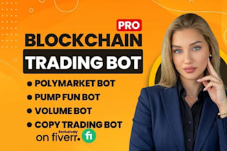 make polymarket bot, kalshi bot, pump fun bot, crypto copy trading, volume bot