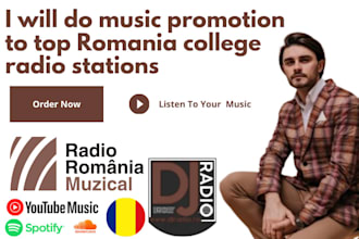 do music promotion to top romania college radio stations