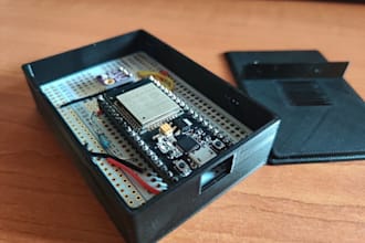 design arduino, esp32 raspberry pi pcb enclosure casing and 3d printable housing