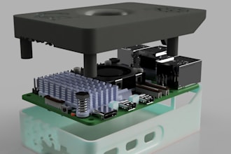 design arduino, esp32 raspberry pi pcb enclosure casing and 3d printable housing