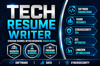 federal tech cybersecurity faang cover letter linkedin profile makeover