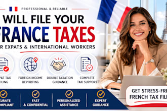 offer professional french tax consultation for individuals and businesses