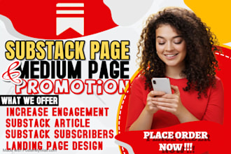substack promotion, substack newsletter,  substack subscribers, medium SEO