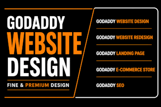 design godaddy website redesign godaddy website on godaddy website builder SEO