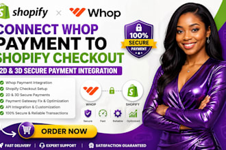 connect whop payment to shopify checkout 3d 2d payment integration whop payment