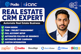 setup podio smart alto cinc boldtrail rei reply real estate CRM integration