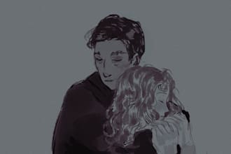 draw cinematic sketch illustration