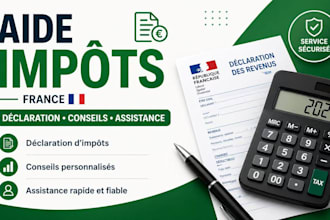 help you with french tax declaration and caf help