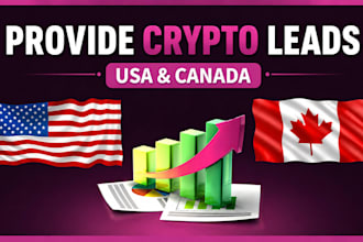 provide crypto leads in USA UK and canada