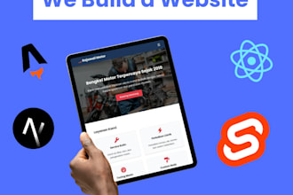 build a high performance and modern website
