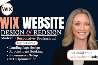 design wix website, redesign wix website, wix SEO