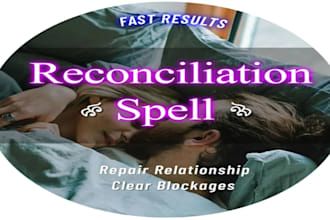 cast extremely reconciliation spell, apology spell, get ex back same day casting