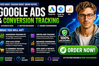 fix google ads conversion tracking and GTM setup for ecommerce