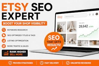 optimize your etsy listings for SEO, traffic