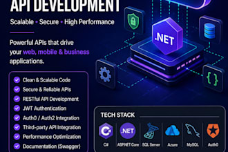 do net backend API development