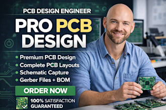 design pcb, schematic, arduino, esp32 and stm32 projects