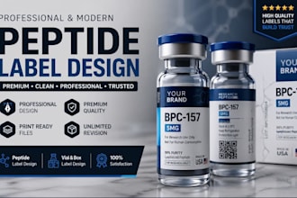 design professional peptide labels