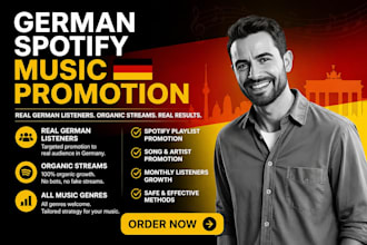 amplify german spotify music promotion with real organic streams