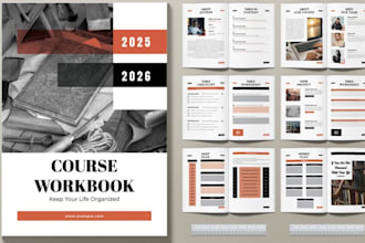 book interior design yearbook, memory book, family photobook, ebook on canva